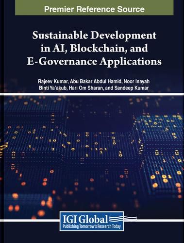 Cover image for Sustainable Development in AI, Blockchain, and E-Governance Applications