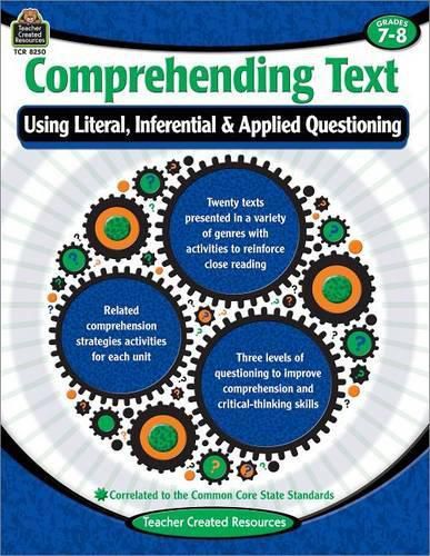 Cover image for Comprehending Text Using Literal/Inferential/Applied Quest-7