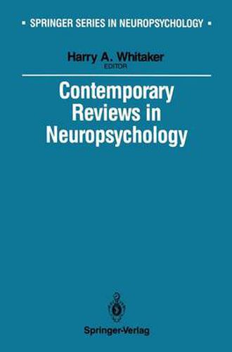 Cover image for Contemporary Reviews in Neuropsychology