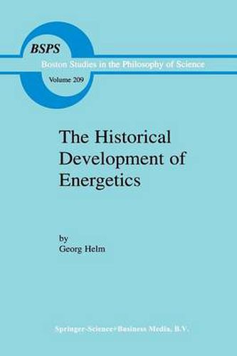 Cover image for The Historical Development of Energetics