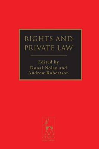 Cover image for Rights and Private Law