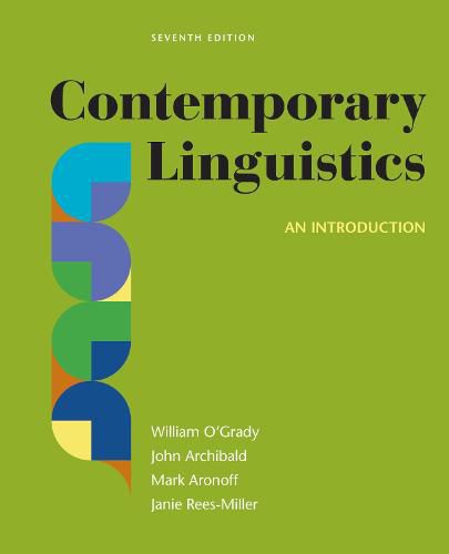 Contemporary Linguistics: An Introduction