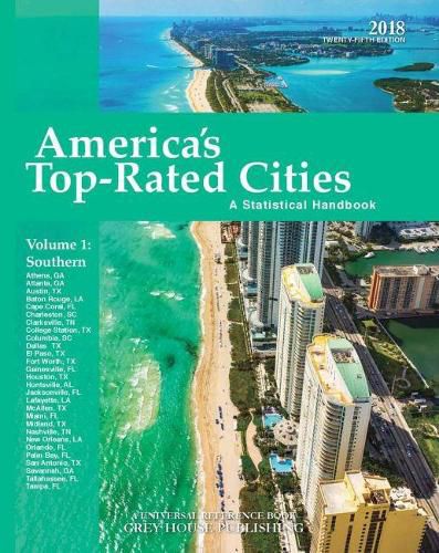 Cover image for America's Top-Rated Cities, 2018: 4 Volume Set