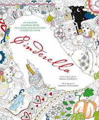 Cover image for Cinderella: An Amazing Coloring Book