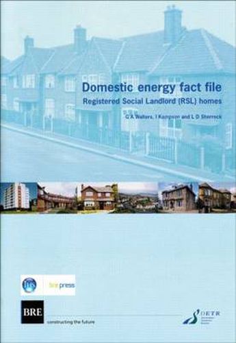 Cover image for Domestic Energy Fact File: Registered Social Landlord (RSL) Homes (BR 411)