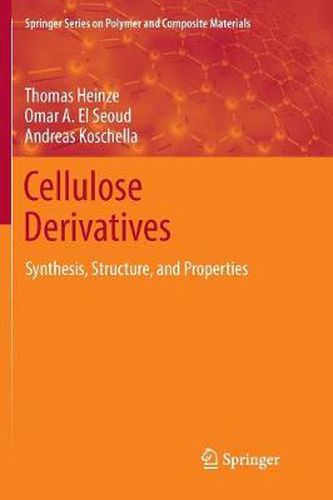 Cover image for Cellulose Derivatives: Synthesis, Structure, and Properties