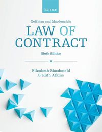 Cover image for Koffman & Macdonald's Law of Contract