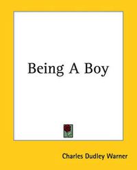 Cover image for Being A Boy