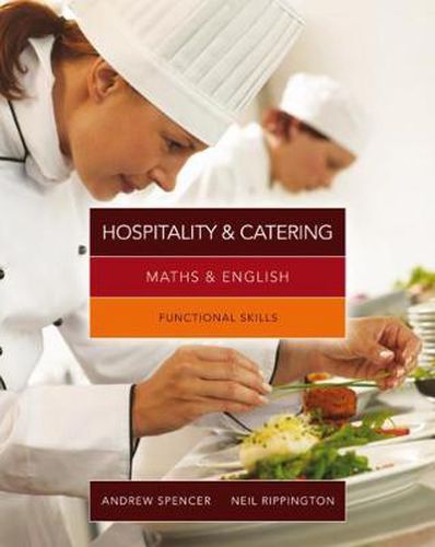 Cover image for Maths & English for Hospitality and Catering: Functional Skills