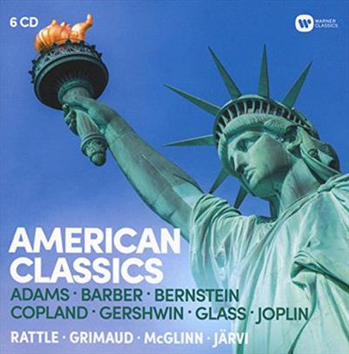 American Classics Adams Barber Bernstein Copland Gershwin Glass Joplin 6cd