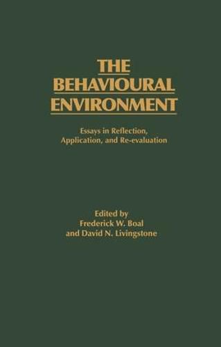 Cover image for The Behavioural Environment: Essays in Reflection, Application and Re-evaluation