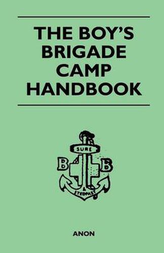 Cover image for The Boy's Brigade Camp Handbook