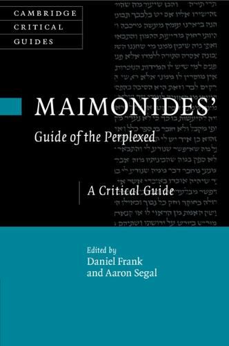 Cover image for Maimonides' Guide of the Perplexed