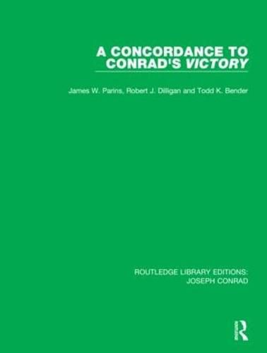 A Concordance to Conrad's Victory