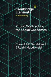 Cover image for Public Contracting for Social Outcomes