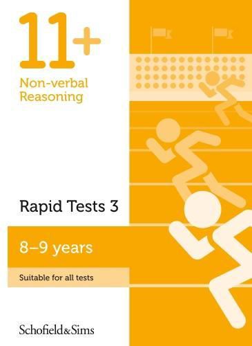 Cover image for 11+ Non-verbal Reasoning Rapid Tests Book 3: Year 4, Ages 8-9