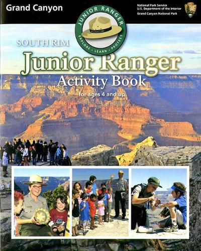 Cover image for Grand Canyon South Rim Junior Ranger Activity Book