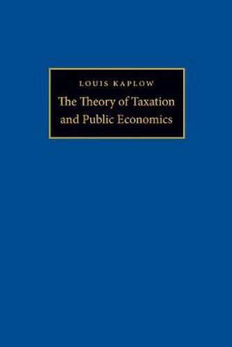 Cover image for The Theory of Taxation and Public Economics