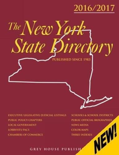 Cover image for New York State Directory, 2016/17