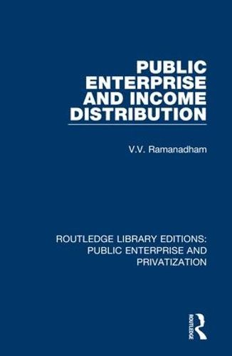 Cover image for Public Enterprise and Income Distribution