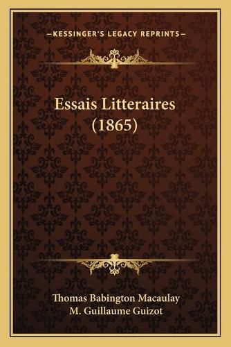 Essais Litteraires (1865)