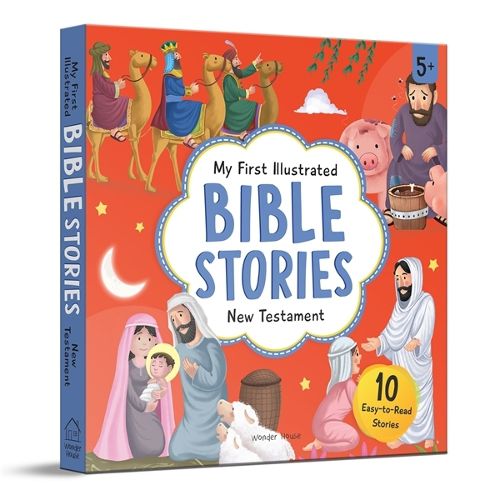 Cover image for My First Illustrated Bible Stories New testament