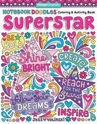 Cover image for Notebook Doodles Superstar: Coloring & Activity Book
