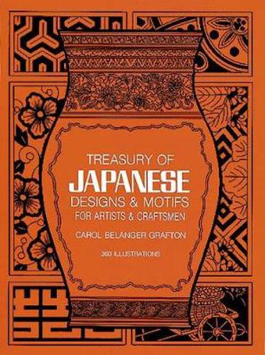 Cover image for Treasury of Japanese Designs and Motifs for Artists and Craftsmen