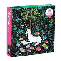 Cover image for Unicorn Reading 500 Piece Family Puzzle