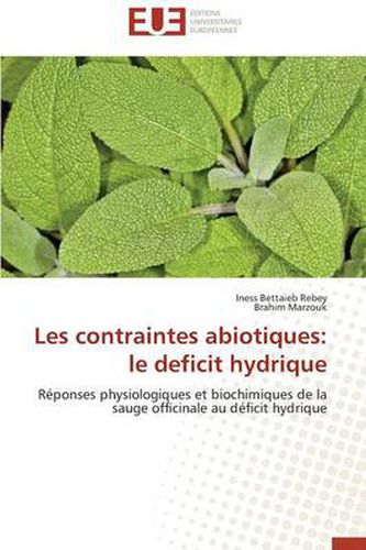 Cover image for Les Contraintes Abiotiques: Le Deficit Hydrique