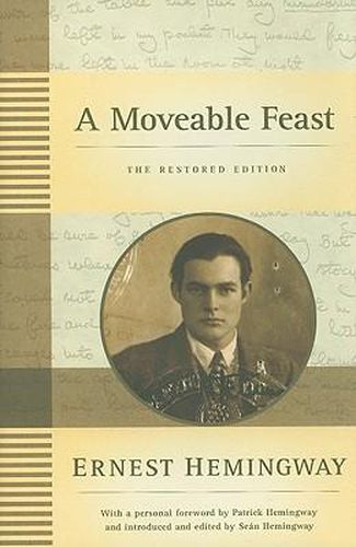Cover image for A Moveable Feast: The Restored Edition
