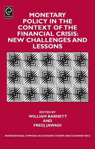 Cover image for Monetary Policy in the Context of Financial Crisis: New Challenges and Lessons