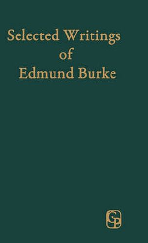 Cover image for Selected Writings of Edmund Burke