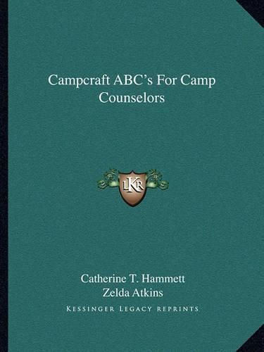 Cover image for Campcraft ABC's for Camp Counselors