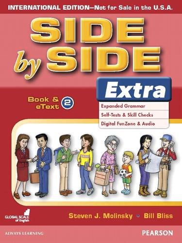 Cover image for Side by Side Extra Book & eText 2 (International)