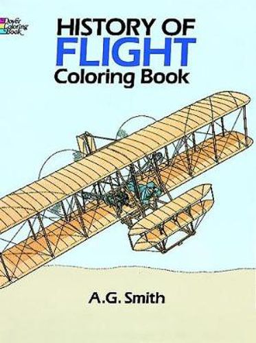 Cover image for History of Flight Coloring Book