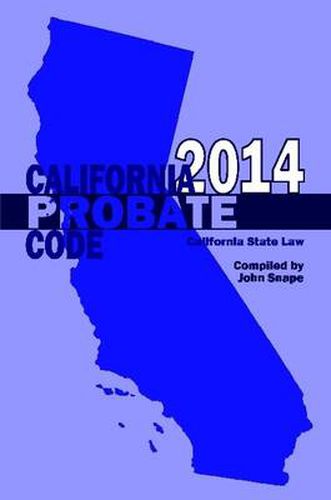 Cover image for California Probate Code 2014