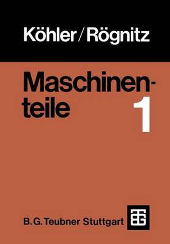 Cover image for Maschinenteile: Teil 1