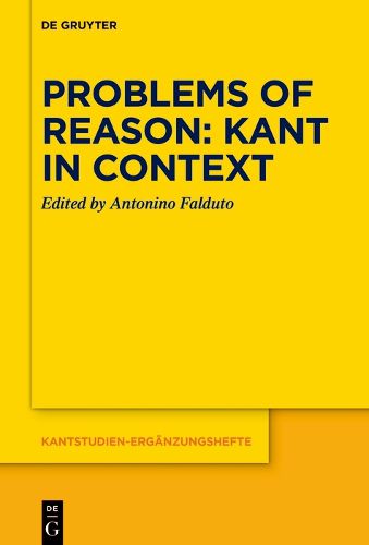 Cover image for Problems of Reason: Kant in Context