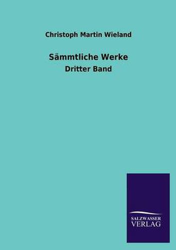 Cover image for Sammtliche Werke