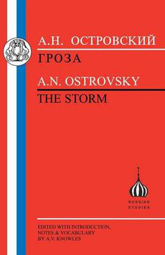 Cover image for Ostrovsky: the Storm