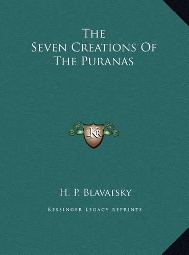 Cover image for The Seven Creations of the Puranas