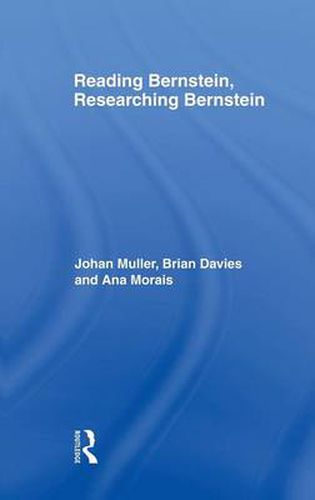 Cover image for Reading Bernstein, Researching Bernstein