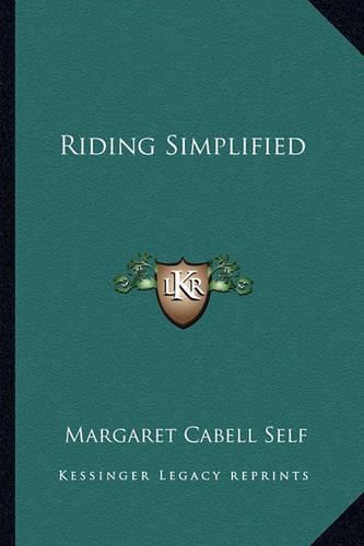 Cover image for Riding Simplified