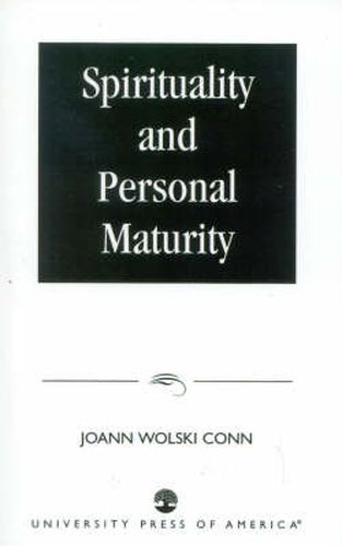 Cover image for Spirituality and Personal Maturity