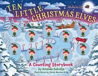 Cover image for Ten Little Christmas Elves