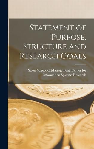 Cover image for Statement of Purpose, Structure and Research Goals