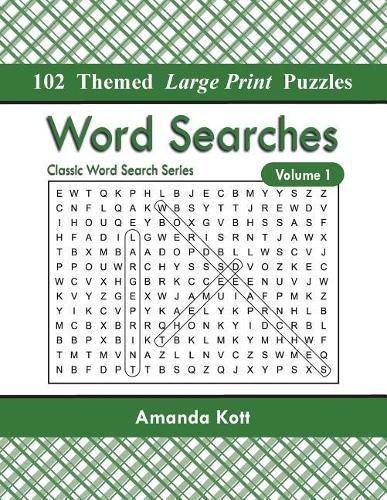 Cover image for Word Searches: 102 Themed Large Print Puzzles