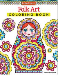 Cover image for Folk Art Coloring Book