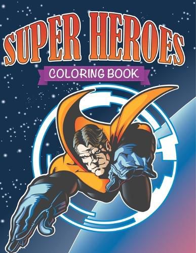 Cover image for Super Heroes Coloring Book